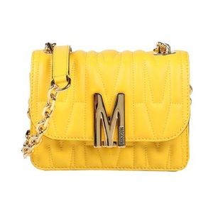 Medium M Logo Quilted Leather Shoulder Bag
MOSCHINO